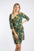 Weird Fish Starshine Printed Jersey Dress with Waist Darts - 203642
